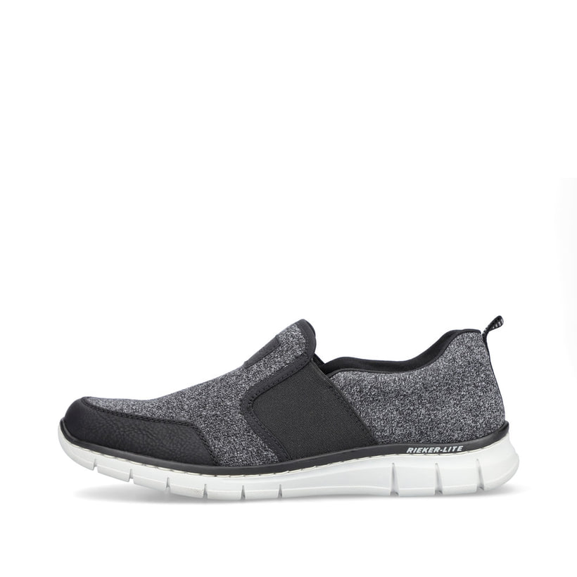 Rieker Artikelnummer B7752-45 Rieker Herren Slipper mondgrau Fabrik Onlineshop