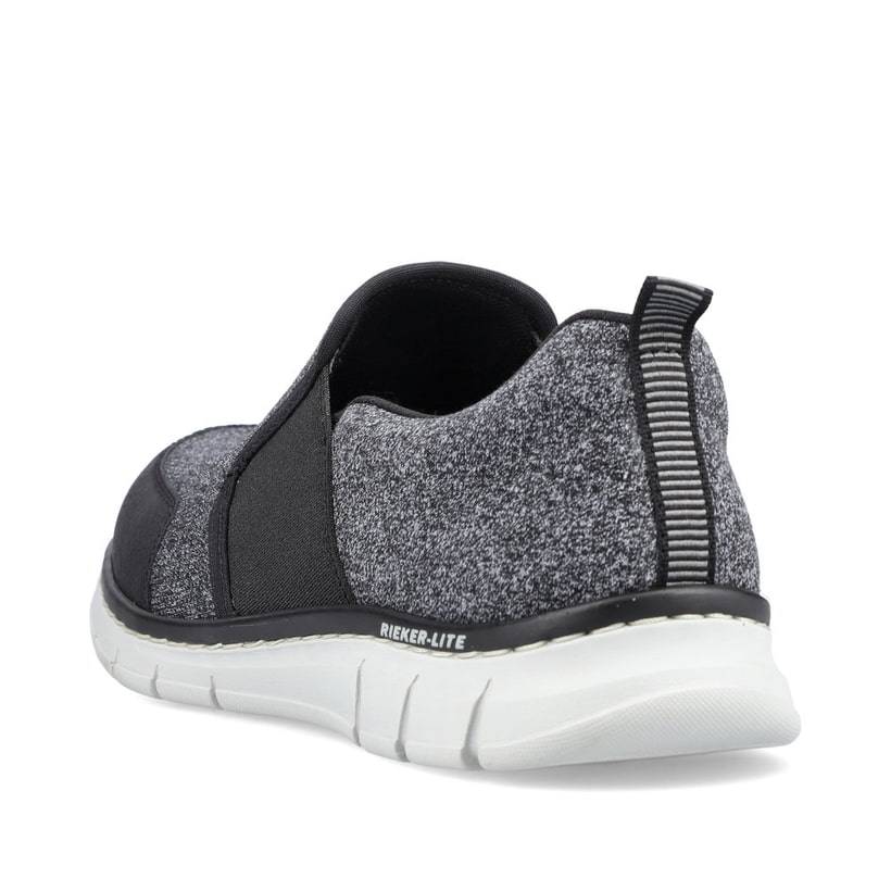 Rieker Artikelnummer B7752-45 Rieker Herren Slipper mondgrau Fabrik Onlineshop