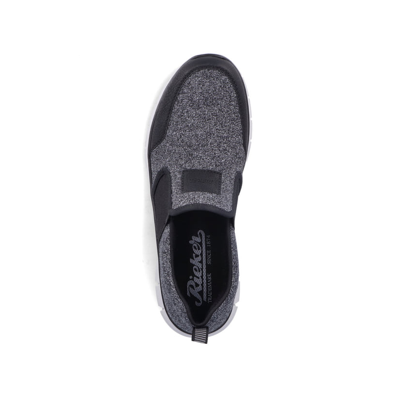 Rieker Artikelnummer B7752-45 Rieker Herren Slipper mondgrau Fabrik Onlineshop