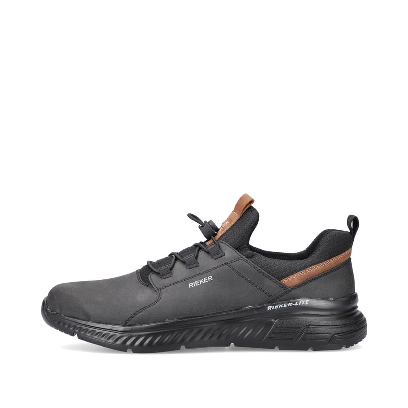 Rieker Artikelnummer B6453-00 Rieker Herren Slipper tiefschwarz Fabrikpreis