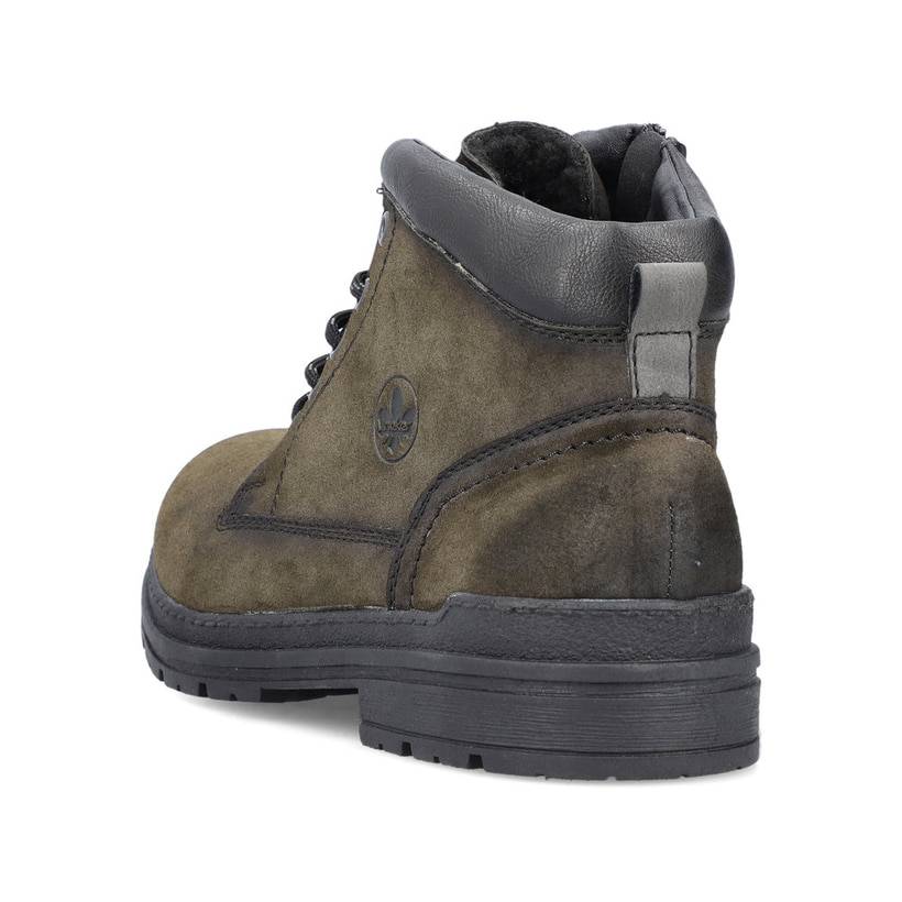 Rieker Artikelnummer F2610-54 Rieker Herren Schnürstiefel khakigrün Sonderangebot