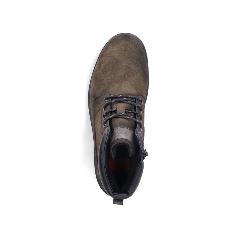 Rieker Artikelnummer F2610-54 Rieker Herren Schnürstiefel khakigrün Sonderangebot