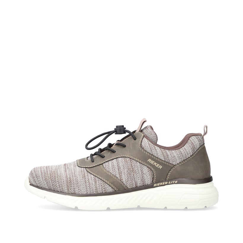 Rieker Artikelnummer B6464-64 Rieker Herren Slipper silbergrau Rabatt