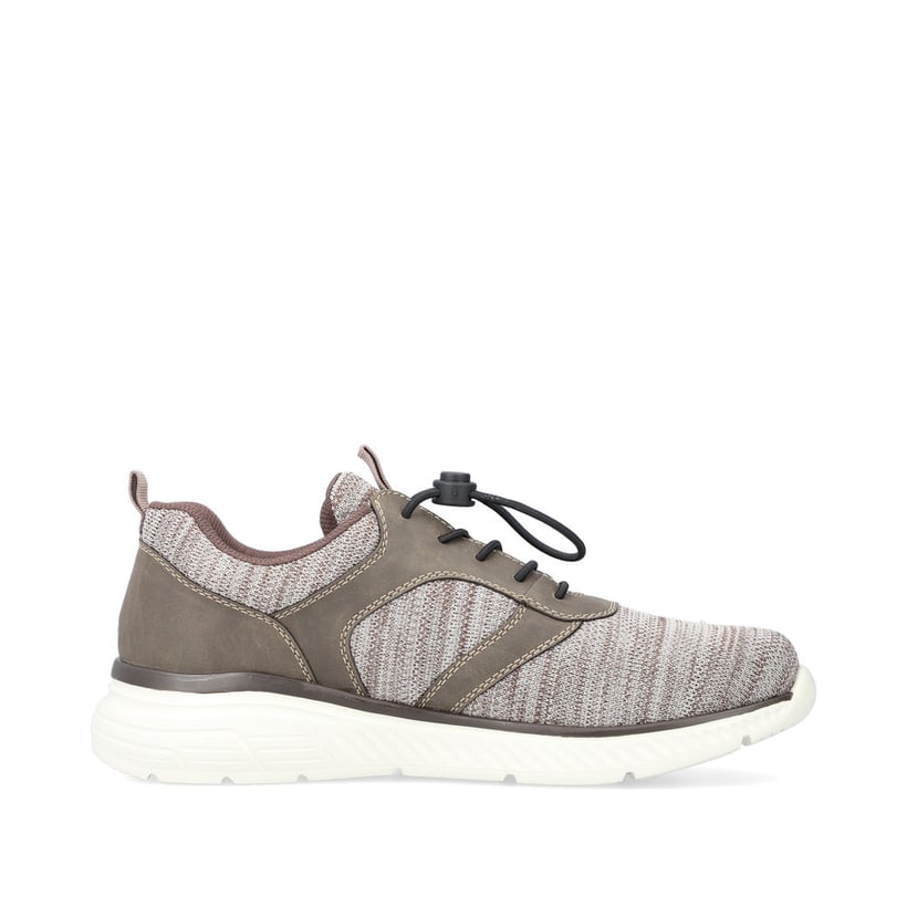Rieker Artikelnummer B6464-64 Rieker Herren Slipper silbergrau Rabatt