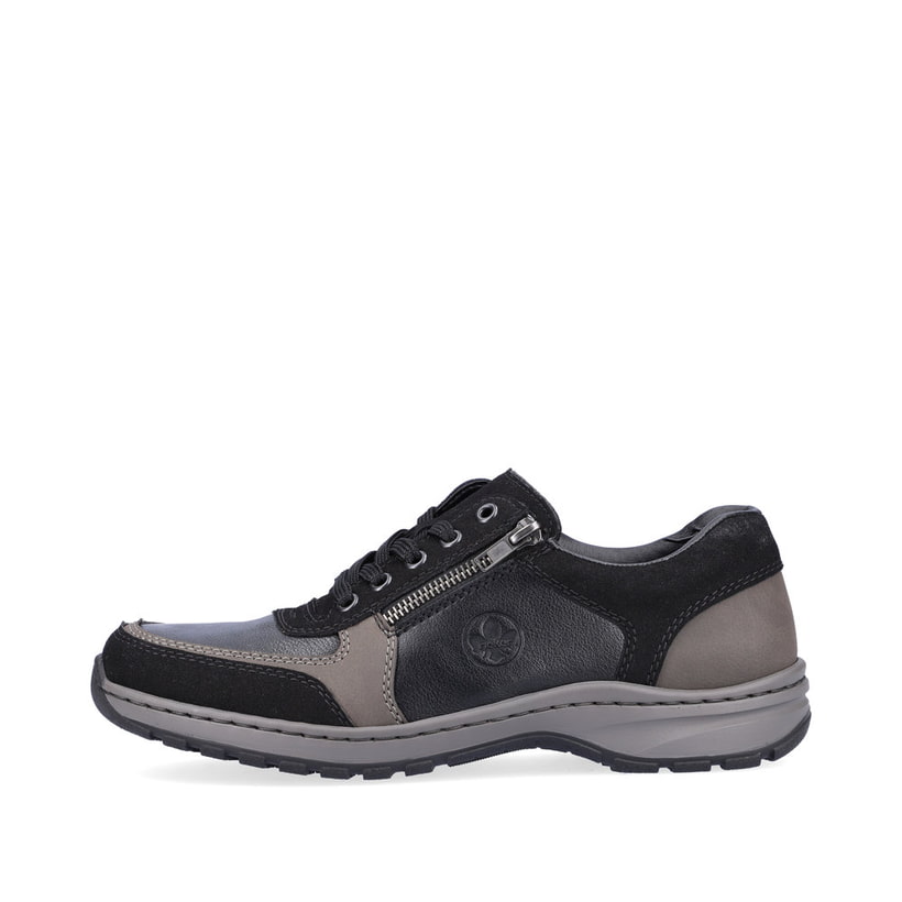 Rieker Artikelnummer 03322-00 Rieker Herren Schnürschuhe asphaltschwarz Versandkostenfrei
