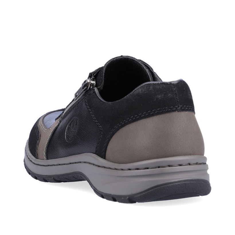 Rieker Artikelnummer 03322-00 Rieker Herren Schnürschuhe asphaltschwarz Versandkostenfrei