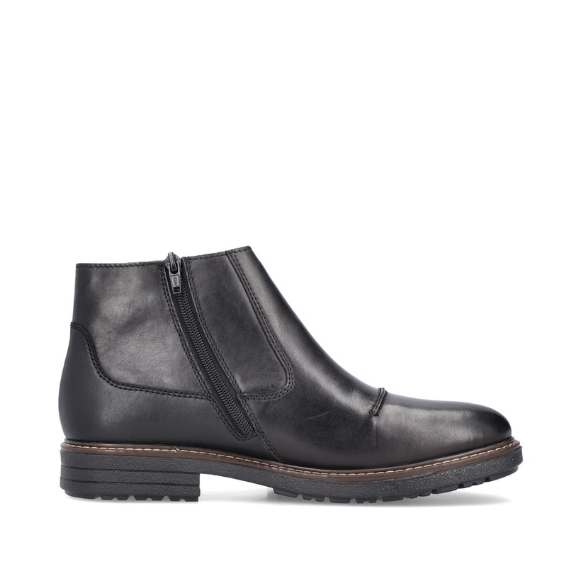Rieker Artikelnummer 33150-00 Rieker Herren Kurzstiefel glanzschwarz Flash Sale