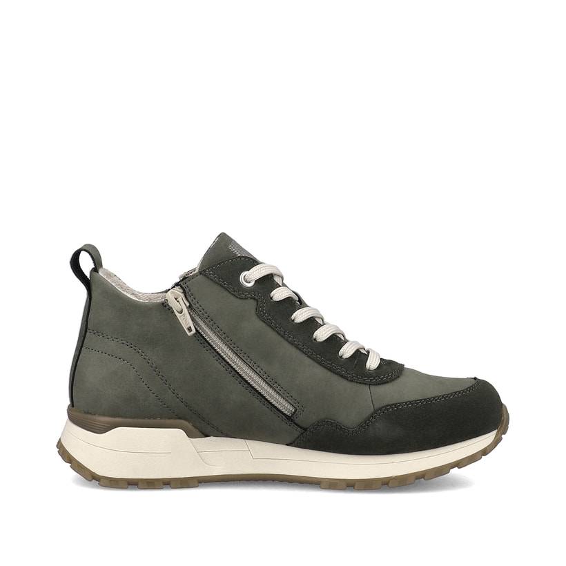 Rieker Artikelnummer W0661-54 Rieker Damen Sneaker High leaf green Exklusivangebot