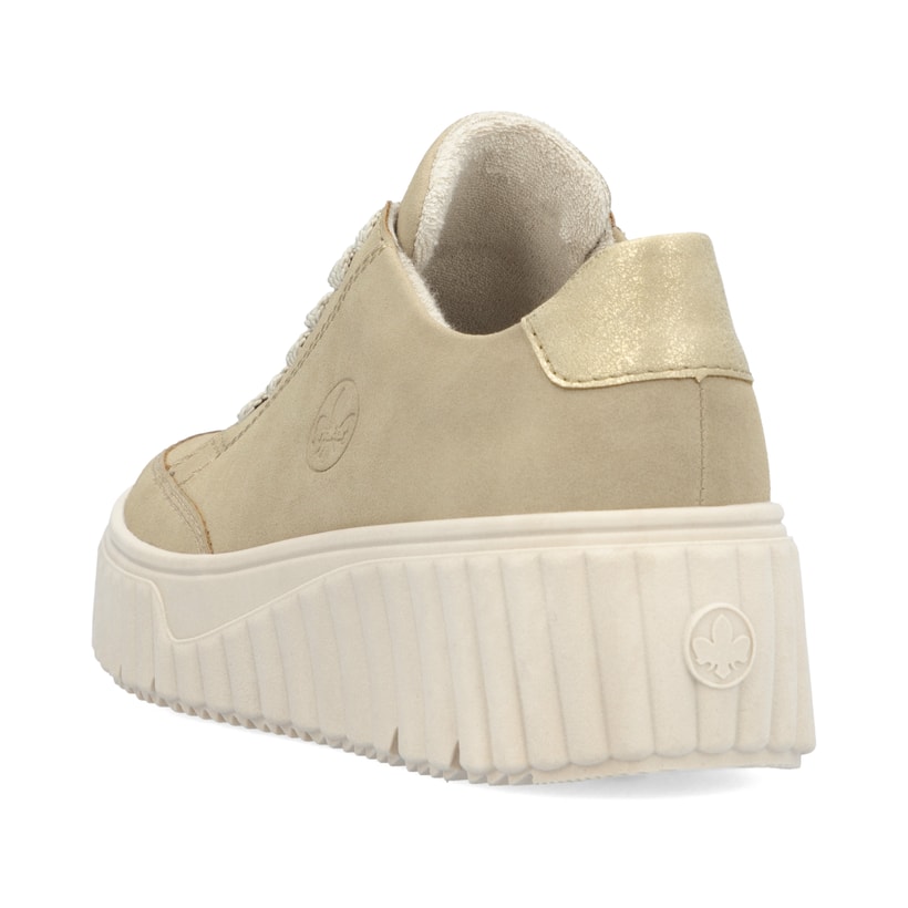 Rieker Artikelnummer N2503-62 Rieker Damen Sneaker Low goldbeige Black Friday