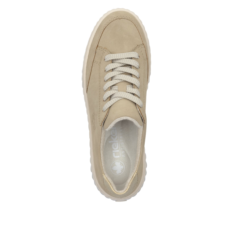 Rieker Artikelnummer N2503-62 Rieker Damen Sneaker Low goldbeige Black Friday