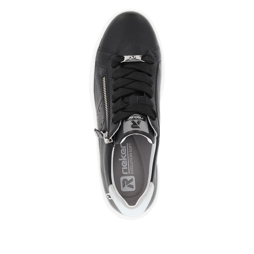 Rieker Artikelnummer W0505-00 Rieker Damen Sneaker Low diamond black Weihnachtsangebot
