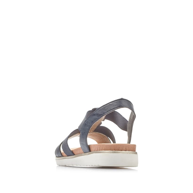 Rieker Artikelnummer V5051-14 Rieker Damen Riemchensandalen marineblau Vatertagsangebot