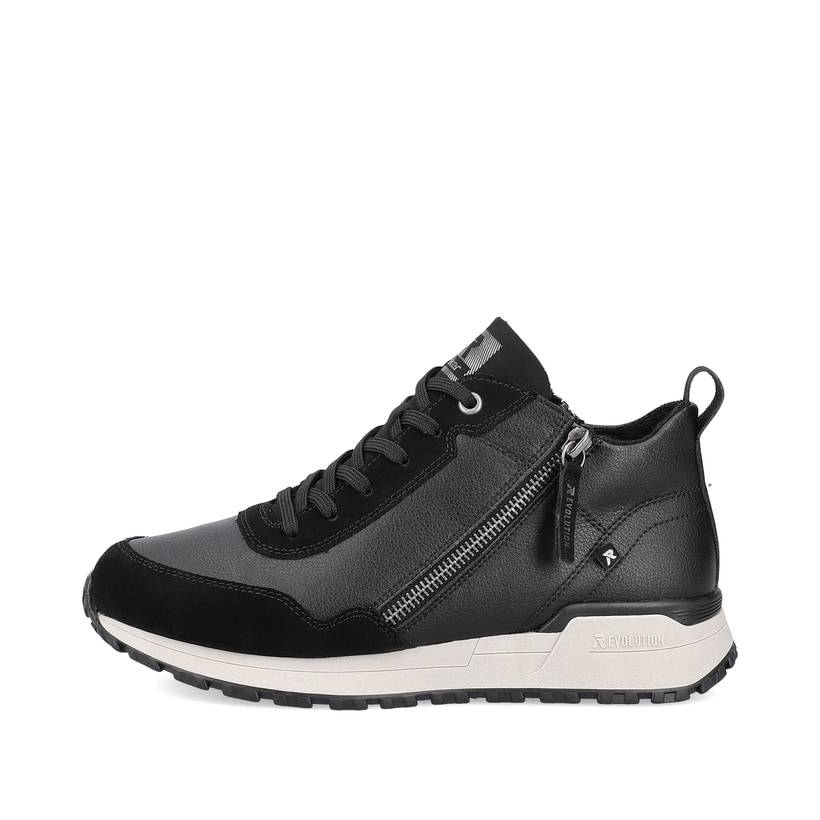 Rieker Artikelnummer W0661-00 Rieker Damen Sneaker High steel black