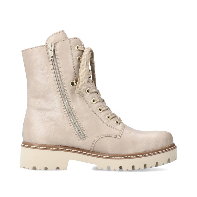 Rieker Artikelnummer Z5711-62 Rieker Damen Biker Boots hellbeige Große Rabatte