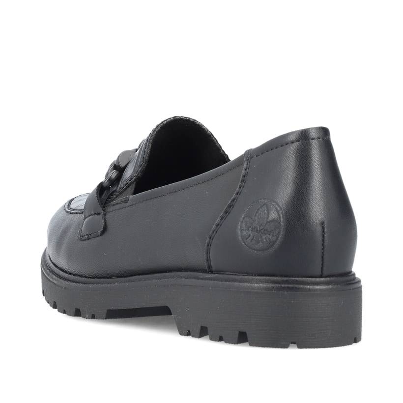 Rieker Artikelnummer 45561-01 Rieker Damen Slipper tiefschwarz Saisonale Angebote