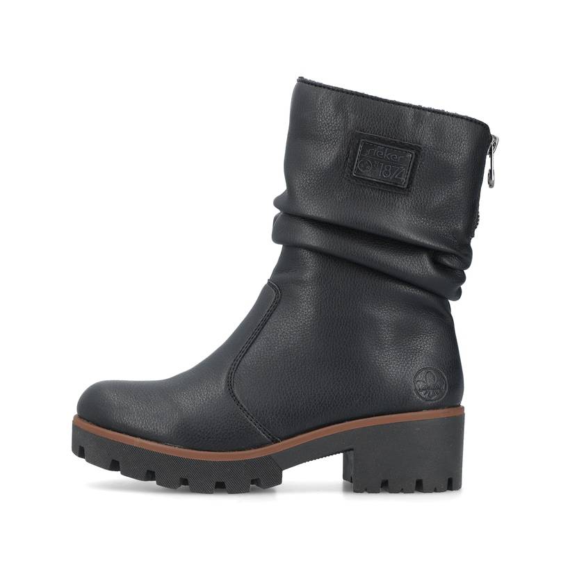 Rieker Artikelnummer 79260-00 Rieker Damen Kurzstiefel nachtschwarz Kauf eins, bekomm eins gratis