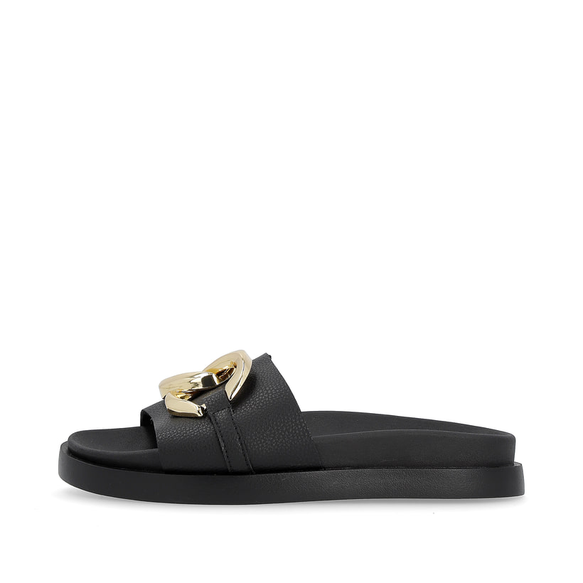 Rieker Artikelnummer W1452-00 Rieker Damen Pantoletten noir Tägliche Deals