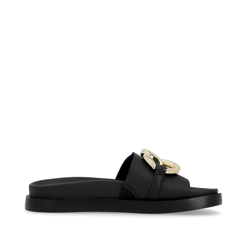 Rieker Artikelnummer W1452-00 Rieker Damen Pantoletten noir Tägliche Deals