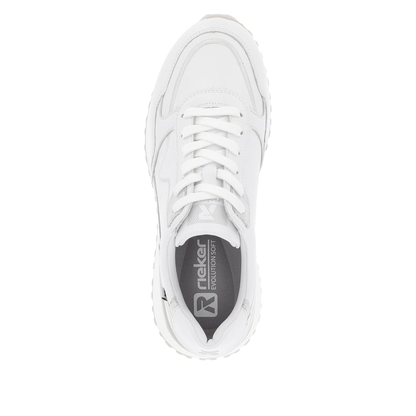 Rieker Artikelnummer W0609-80 Rieker Damen Sneaker Low snow white Sonderangebote