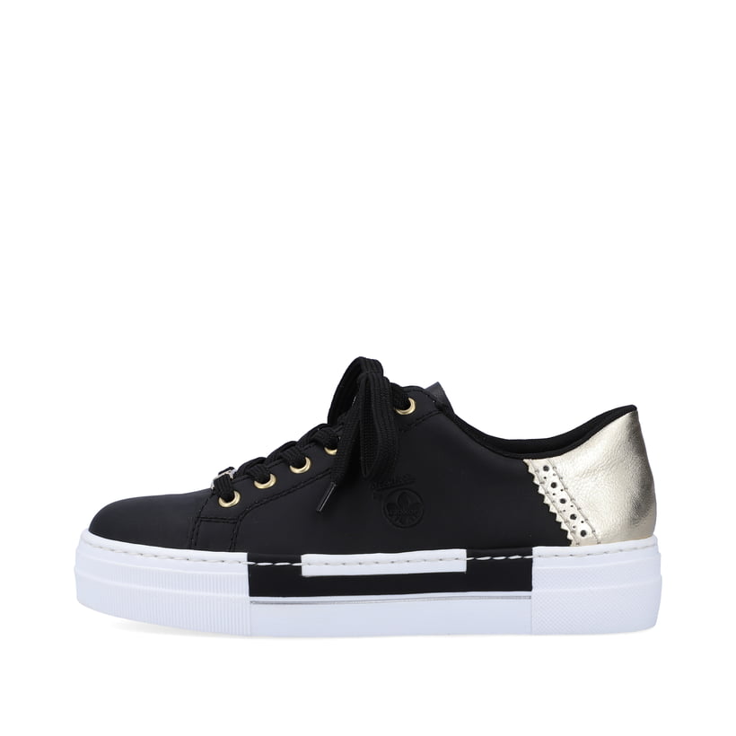 Rieker Artikelnummer N4931-00 Rieker Damen Sneaker Low graphitschwarz Tiefpreis