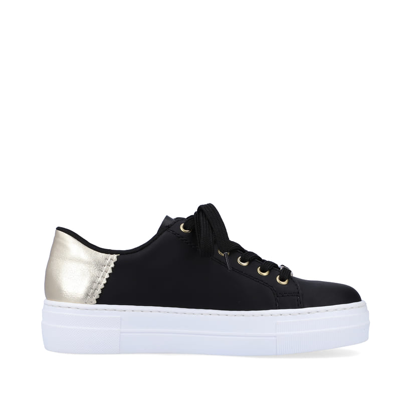 Rieker Artikelnummer N4931-00 Rieker Damen Sneaker Low graphitschwarz Tiefpreis