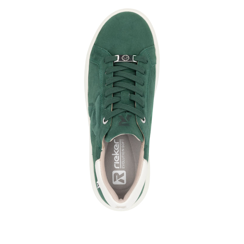 Rieker Artikelnummer W1204-54 Rieker Damen Sneaker Low waldgrün Wochenangebot