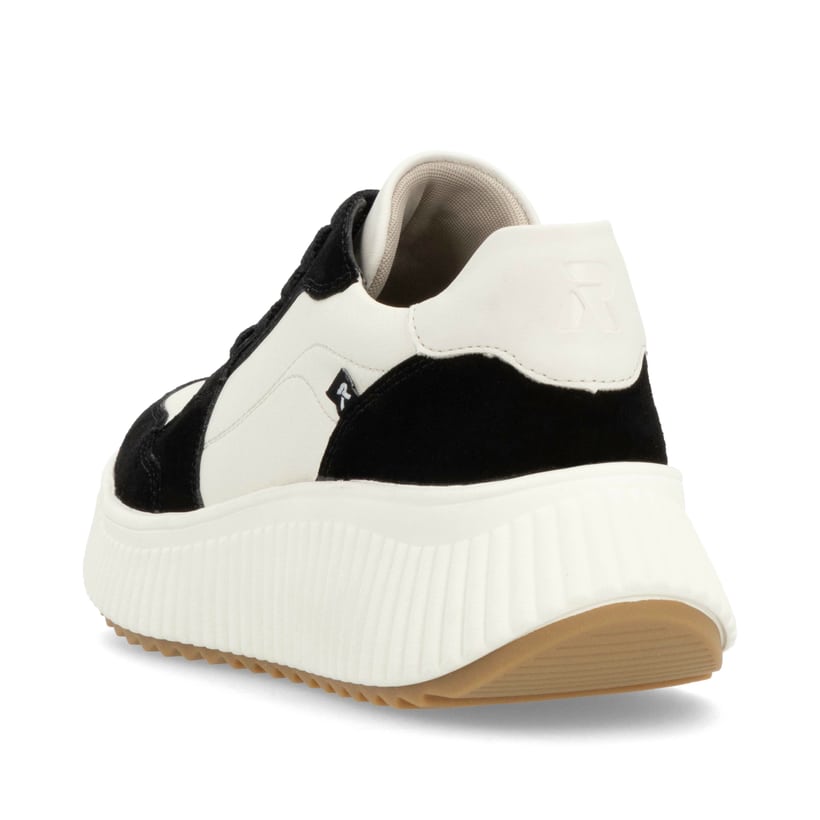 Rieker Artikelnummer W1700-60 Rieker Damen Sneaker Low vanilleweiß-schwarz Begrenzte Freigabe