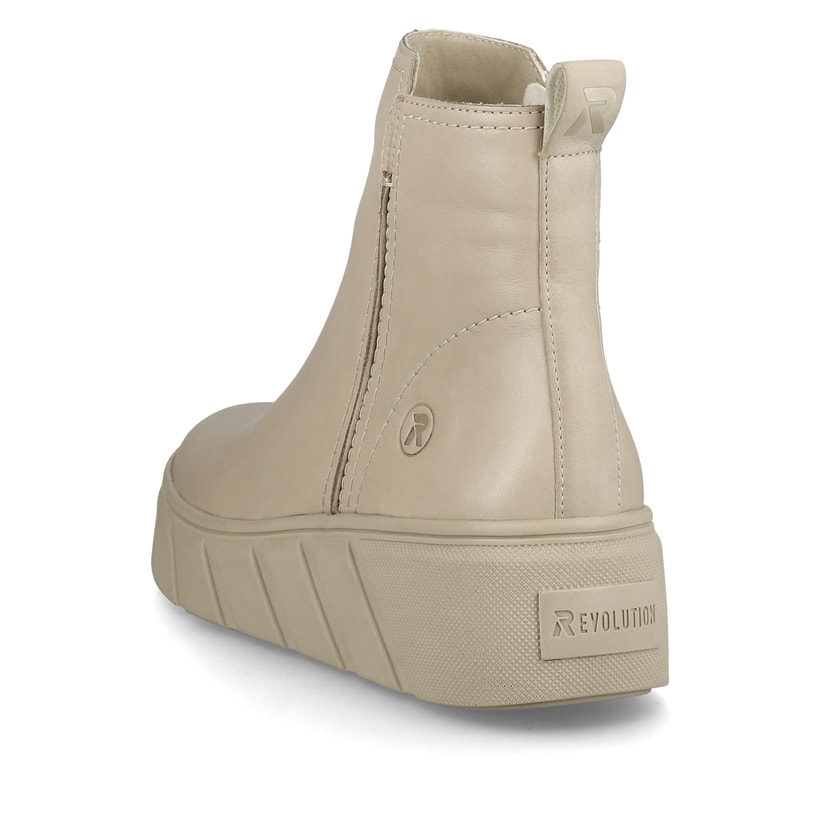 Rieker Artikelnummer W0562-62 Rieker Damen Kurzstiefel creme beige Letzte 3 Tage