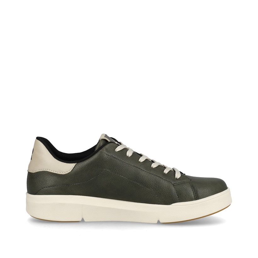 Rieker Artikelnummer 41902-52 Rieker Damen Sneaker Low khaki grey Neueste Stile