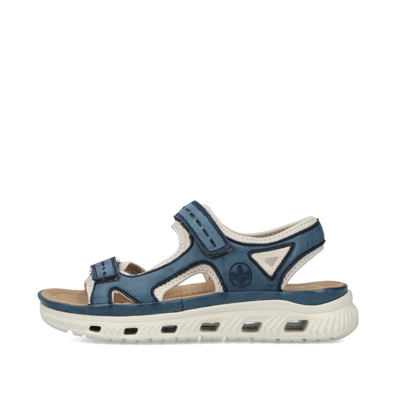 Rieker Artikelnummer 64066-14 Rieker Damen Trekkingsandalen schieferblau