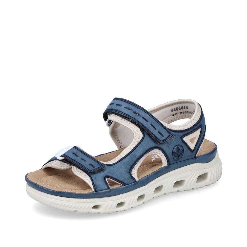 Rieker Artikelnummer 64066-14 Rieker Damen Trekkingsandalen schieferblau Bis zu 50% Rabatt