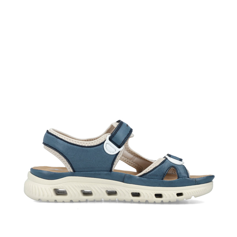 Rieker Artikelnummer 64066-14 Rieker Damen Trekkingsandalen schieferblau Bis zu 50% Rabatt