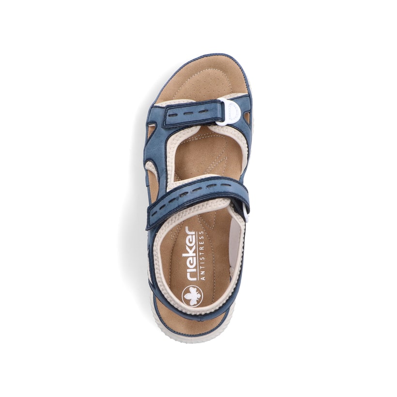 Rieker Artikelnummer 64066-14 Rieker Damen Trekkingsandalen schieferblau Bis zu 50% Rabatt