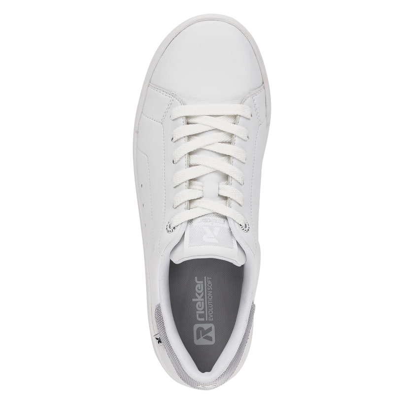 Rieker Artikelnummer 41902-80 Rieker Damen Sneaker Low frost white Nur für heute