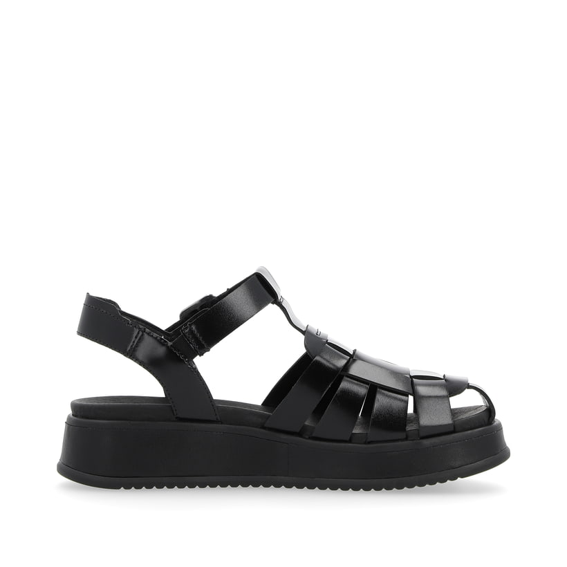 Rieker Artikelnummer W0850-00 Rieker Damen Riemchensandalen noir Super Rabatt