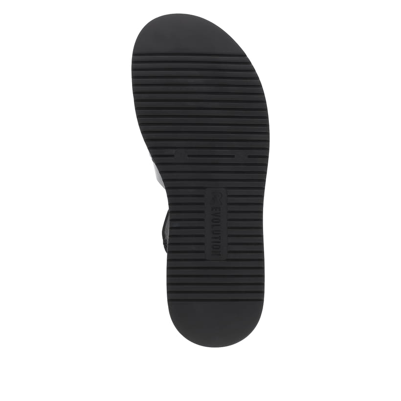 Rieker Artikelnummer W0850-00 Rieker Damen Riemchensandalen noir Super Rabatt