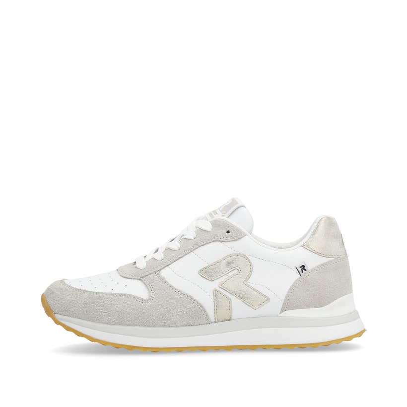 Rieker Artikelnummer 42501-81 Rieker Damen Sneaker Low pearl-white clay-beige