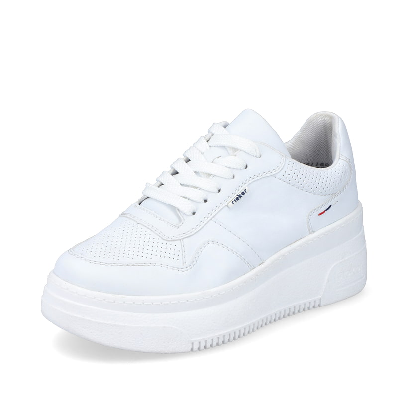 Rieker Artikelnummer M7811-80 Rieker Damen Sneaker Low kristallweiss Begrenzt auf 3 Tage