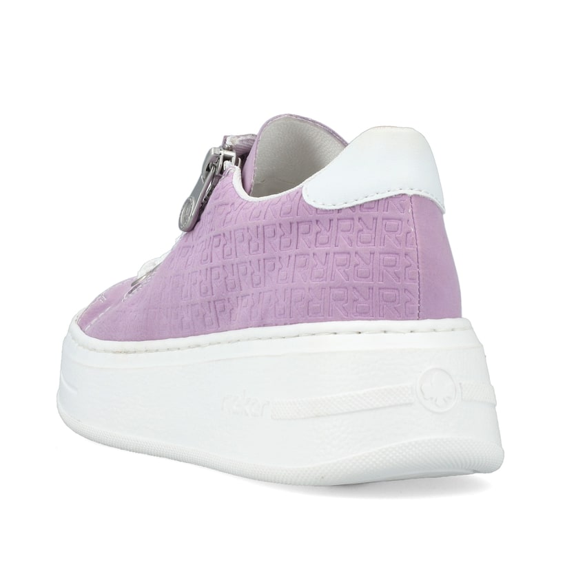 Rieker Artikelnummer N5400-30 Rieker Damen Sneaker Low fliederfaben 2025