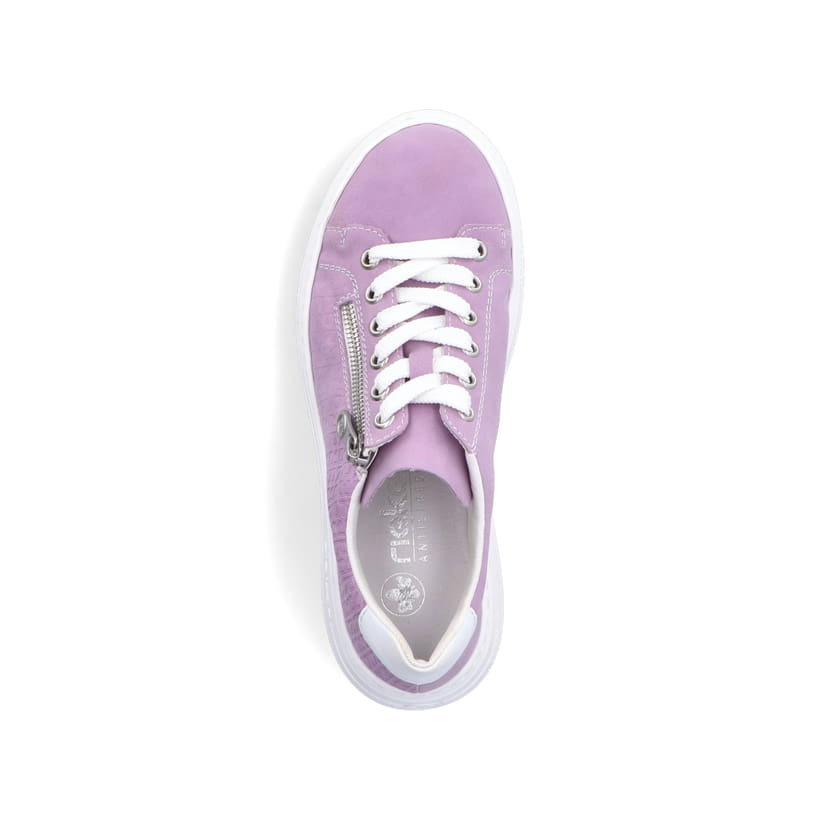 Rieker Artikelnummer N5400-30 Rieker Damen Sneaker Low fliederfaben 2025