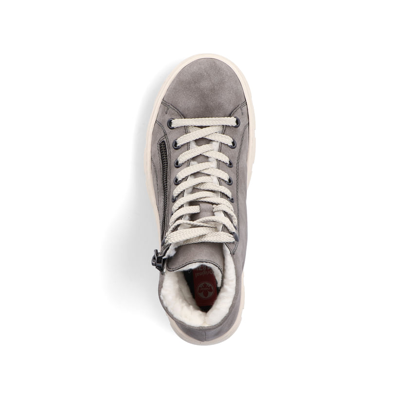 Rieker Artikelnummer Z7410-40 Rieker Damen Schnürstiefel quarzgrau Hotsell