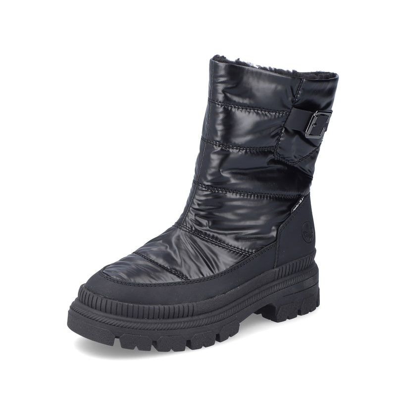 Rieker Artikelnummer Y9380-00 Rieker Damen Kurzstiefel glanzschwarz im Angebot