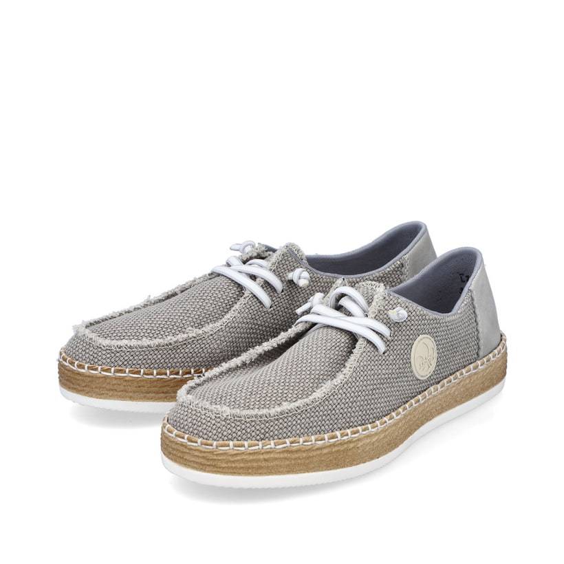 Rieker Artikelnummer L7853-64 Rieker Damen Slipper stahlbrau Blitzverkäufe