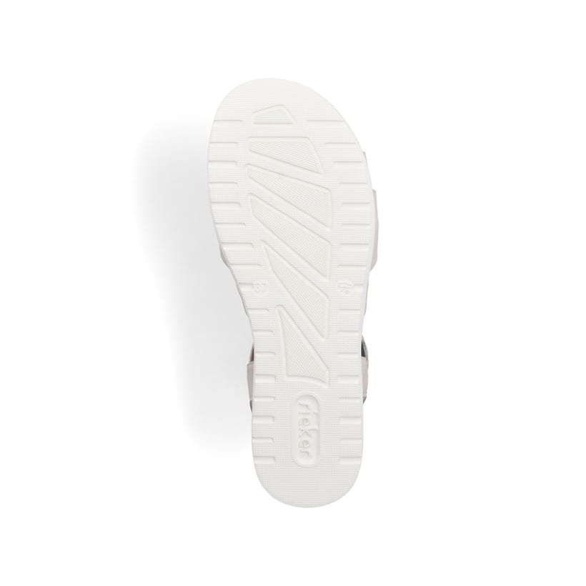 Rieker Artikelnummer V5052-80 Rieker Damen Riemchensandalen perlweiß Sonderangebot