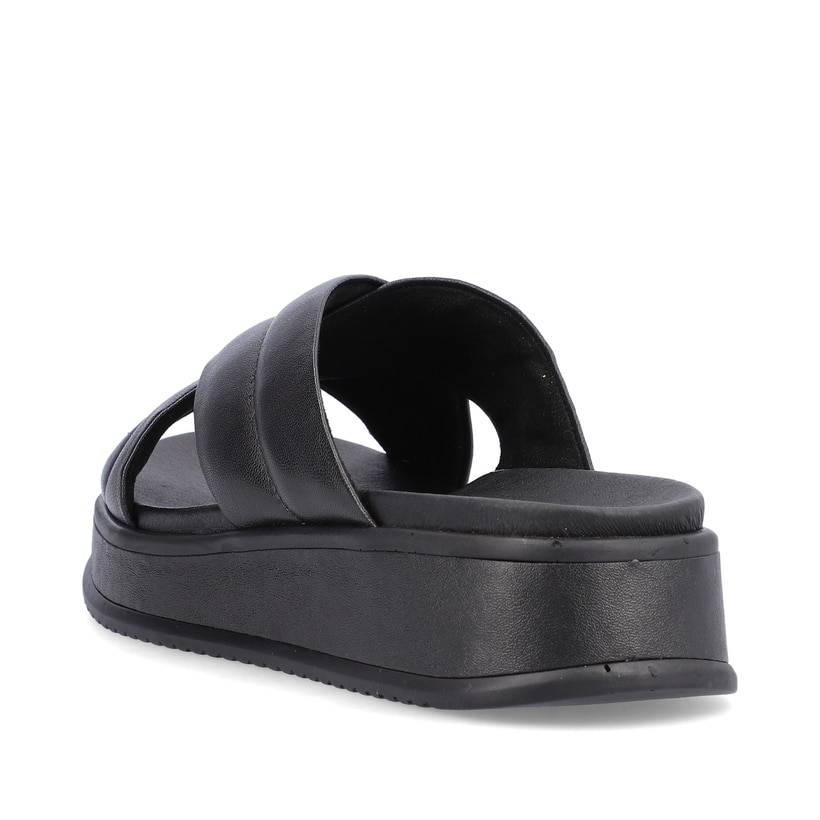 Rieker Artikelnummer W0802-00 Rieker Damen Pantoletten midnight black Versandkostenfrei