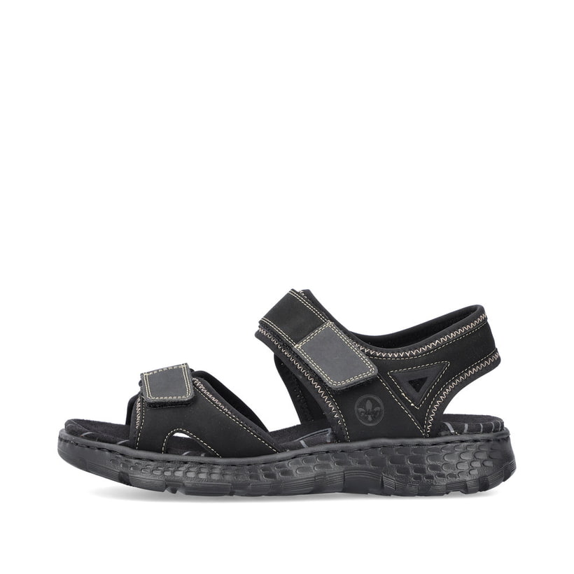 Rieker Artikelnummer 67891-00 Rieker Damen Trekkingsandalen nachtschwarz Begrenztes Angebot