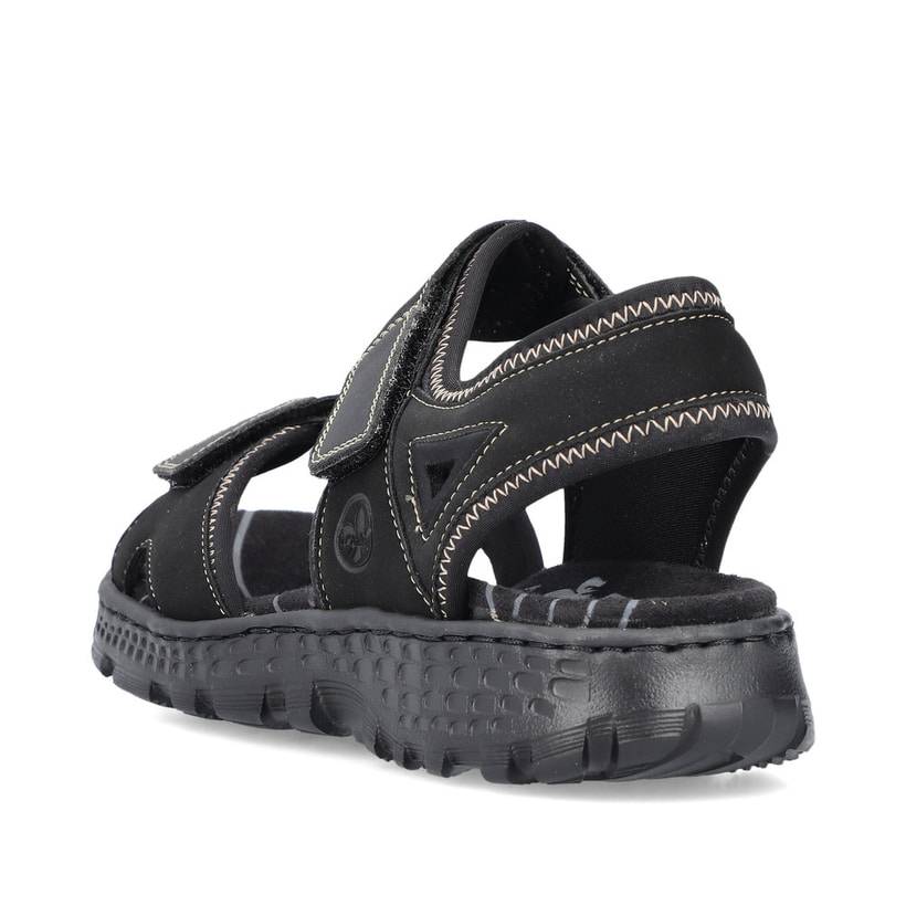 Rieker Artikelnummer 67891-00 Rieker Damen Trekkingsandalen nachtschwarz Begrenztes Angebot