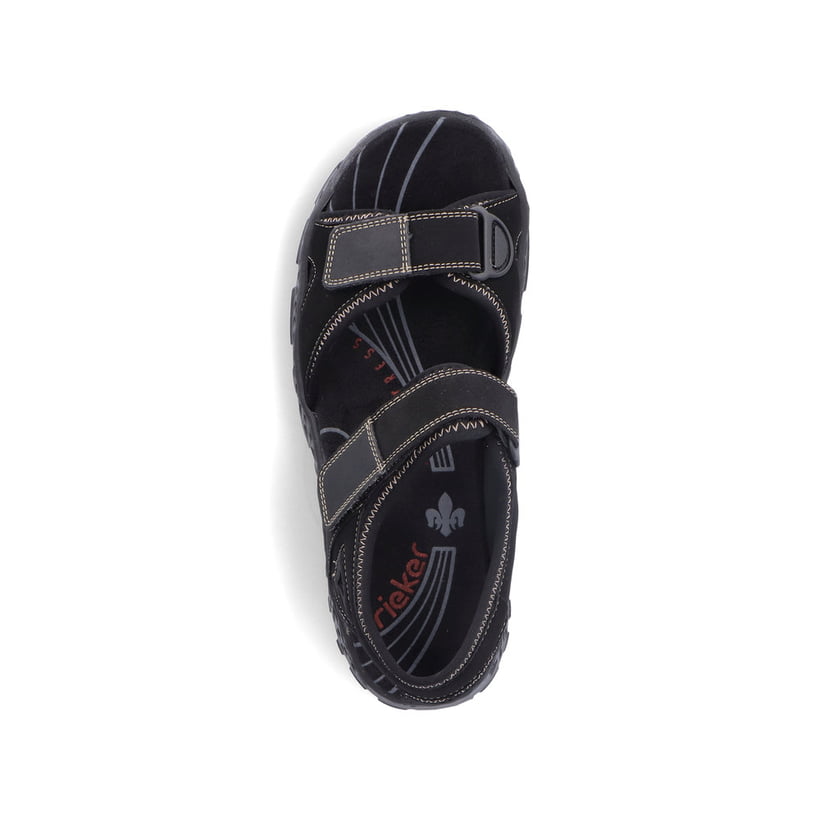 Rieker Artikelnummer 67891-00 Rieker Damen Trekkingsandalen nachtschwarz Begrenztes Angebot