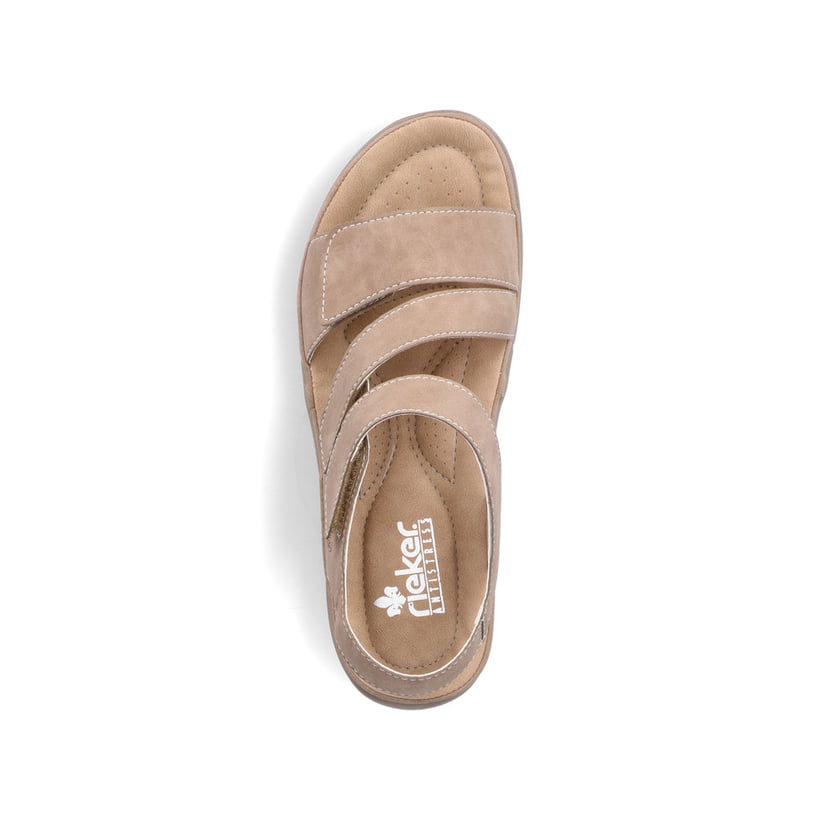 Rieker Artikelnummer 64872-62 Rieker Damen Riemchensandalen beige Exklusivangebot