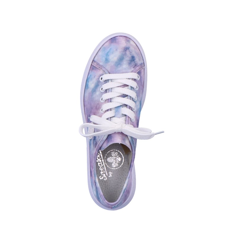 Rieker Artikelnummer M1943-90 Rieker Damen Sneaker Low multi-kristallweiß Preisnachlass